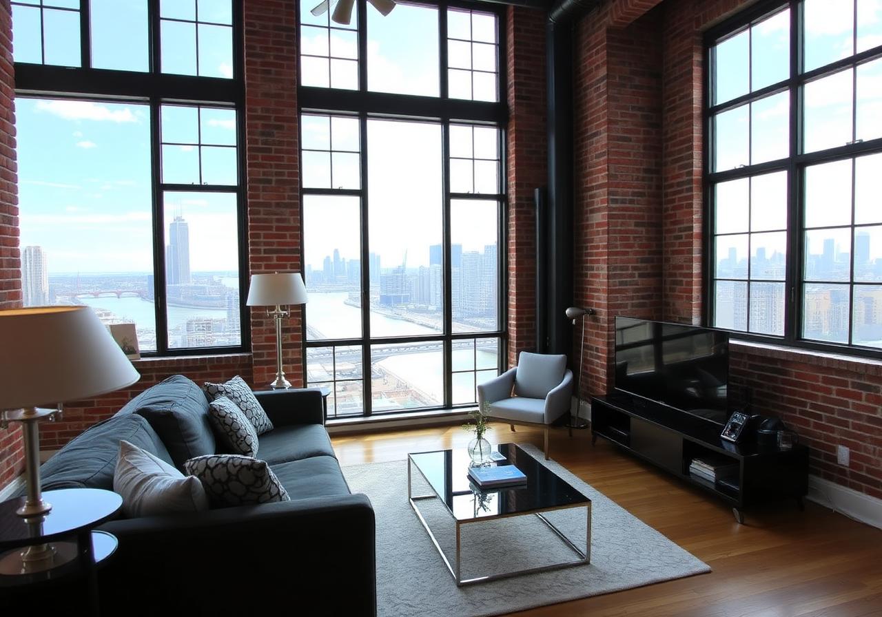 West Loop Riverfront Loft
